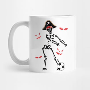 'Flossing Pirate Soccer Ball' Awesome Pirate Gift Mug